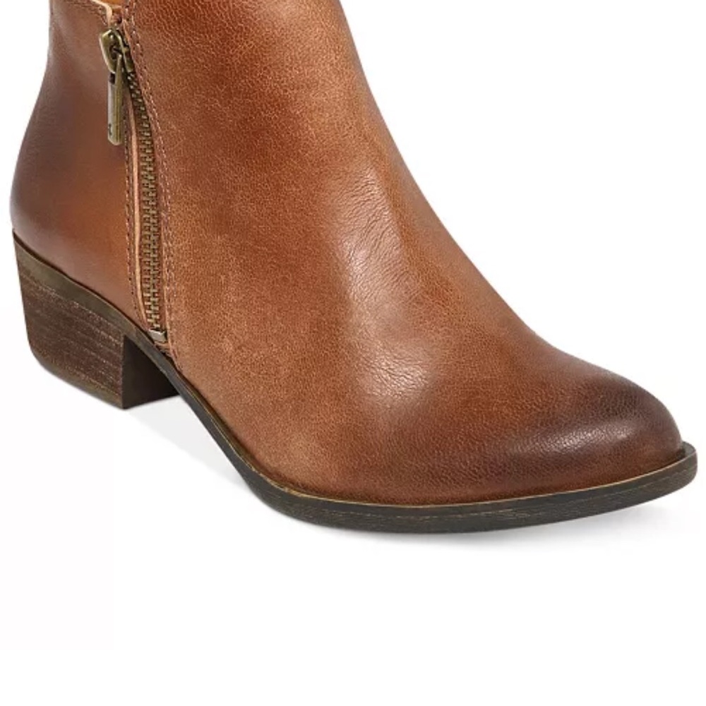 Lucky Brand Women’s Basel Ankle Bootie with Side Zip